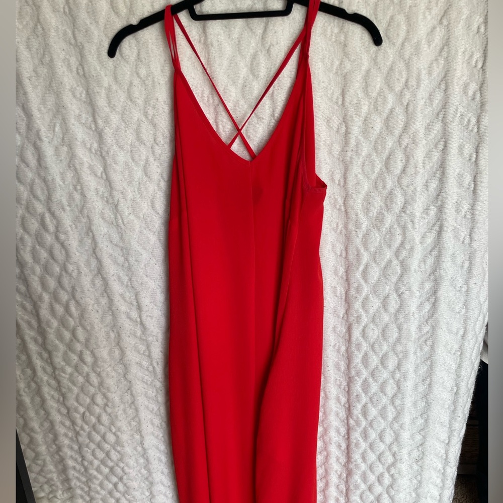 City Chic red maxi dress - 14